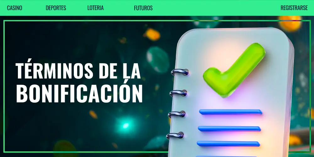 Términos y condiciones de bonos